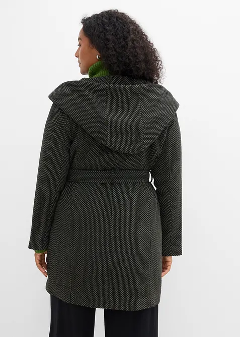 Cappotto corto in misto lana, bonprix