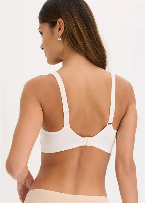 Reggiseno senza ferretto  con cotone biologico (pacco da 2), bonprix