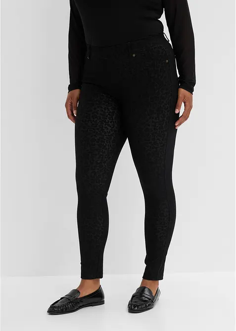 Leggings effetto denim, bonprix