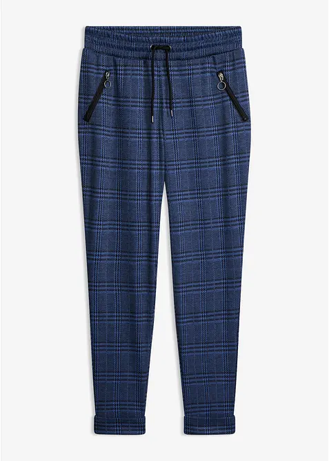 Pantaloni jacquard con elastico in vita, bonprix