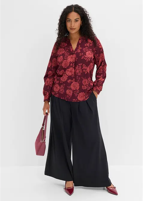 Blusa in cr&ecirc;pe leggero, bonprix