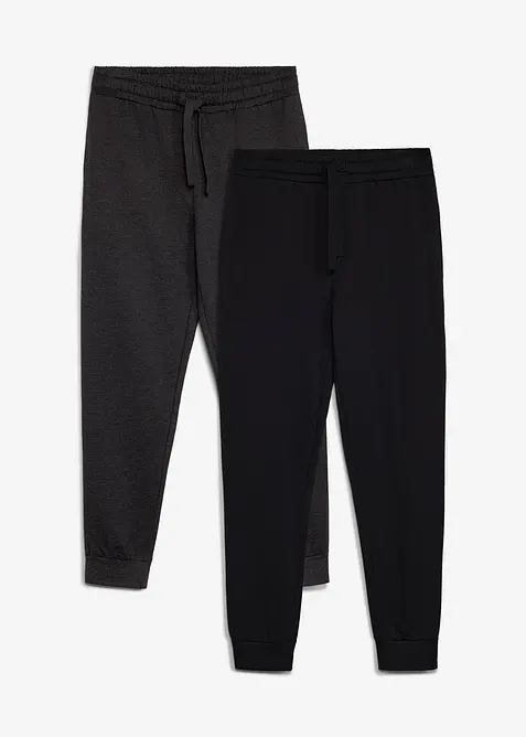 Pantaloni da jogging (pacco da 2), bonprix