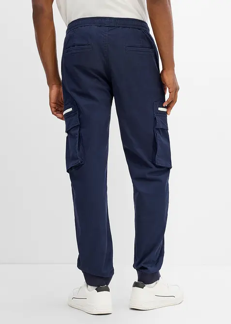 Pantaloni elasticizzati con elastico in vita, regular fit, bonprix