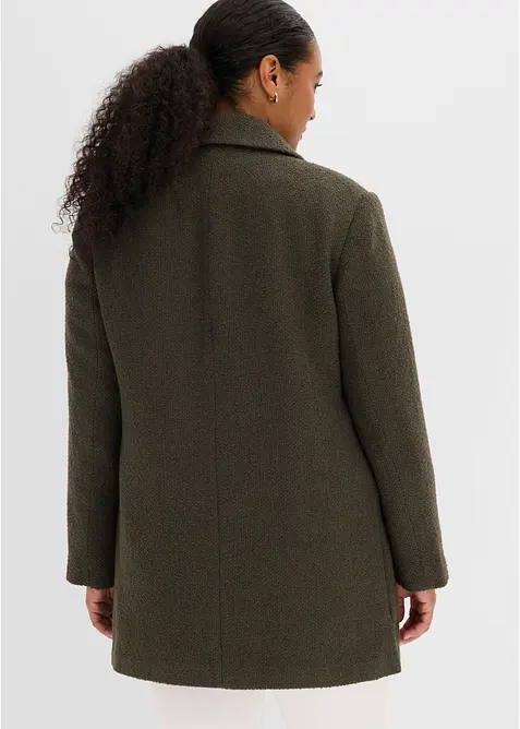 Cappotto corto in simil lana, bonprix