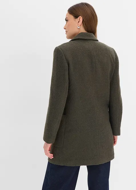 Cappotto corto in simil lana, bonprix