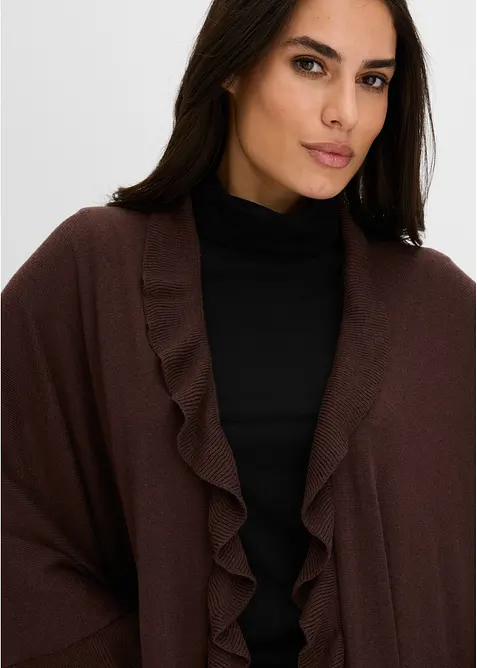 Poncho con cachemire, bonprix