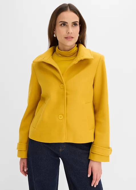 Giacca in simil lana, bonprix