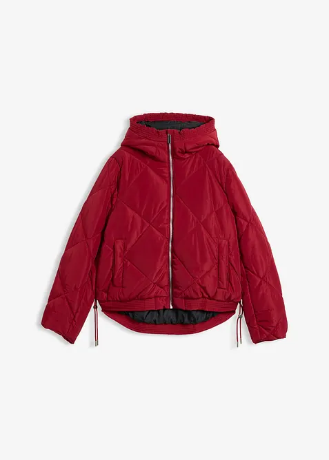 Giacca trapuntata corta con fodera a contrasto, bonprix