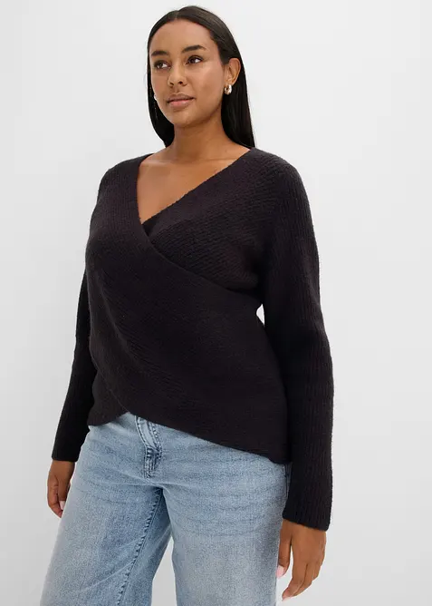Maglione incrociato, bonprix