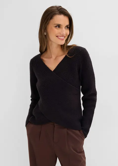 Maglione incrociato, bonprix