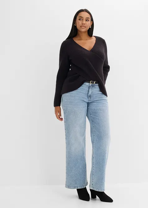 Maglione incrociato, bonprix