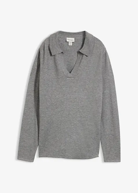 Polo in viscosa fine, bonprix