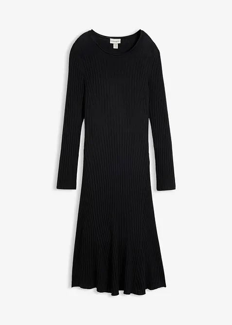 Abito in maglia di lana merino, bonprix