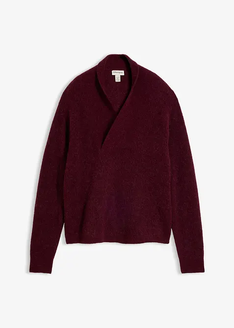 Maglione in misto alpaca caldo, bonprix