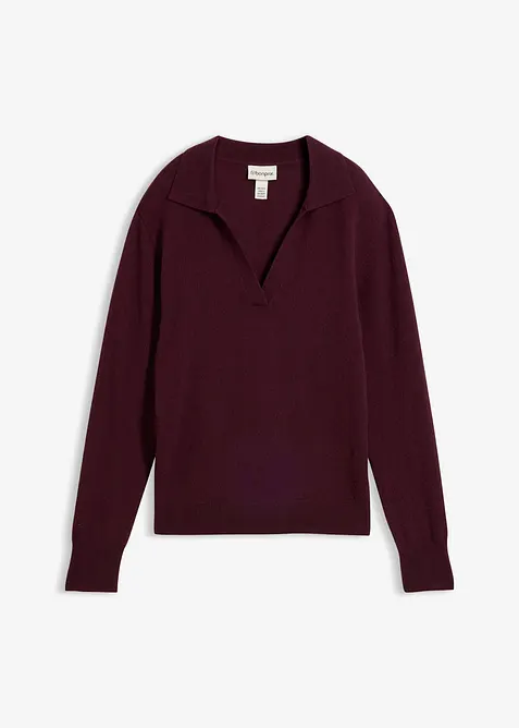 Maglione con percentuale di cachemire certificato GCS&reg;, bonprix