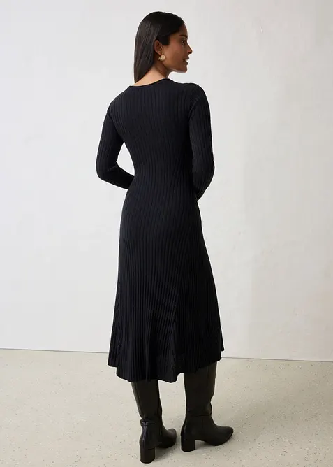 Abito in maglia di lana merino, bonprix