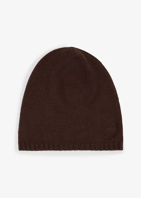 Beanie in filato fine con lana merino, bonprix