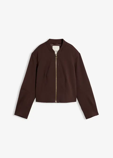 Bomber in misto viscosa morbido, bonprix