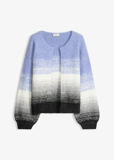 Cardigan in morbido filato grosso misto lana, bonprix
