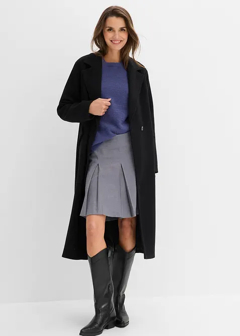 Maglione morbido con maniche ampie, bonprix