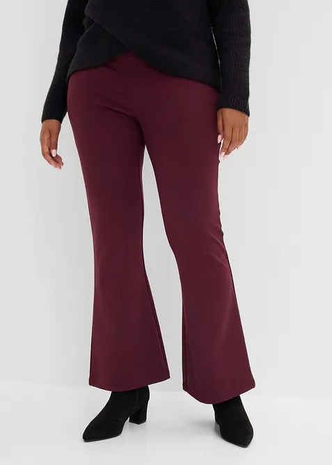 Leggings in morbido punto di Roma, bonprix
