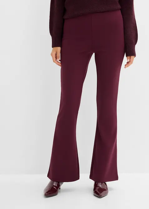 Leggings in morbido punto di Roma, bonprix