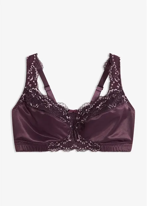 Reggiseno contenitivo senza ferretto con spalline imbottite, bonprix