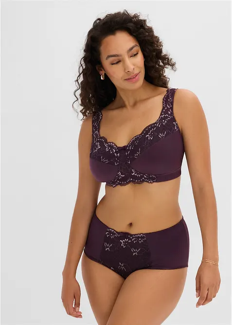 Reggiseno contenitivo senza ferretto con spalline imbottite, bonprix