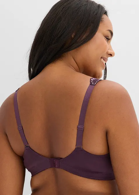 Reggiseno contenitivo senza ferretto con spalline imbottite, bonprix