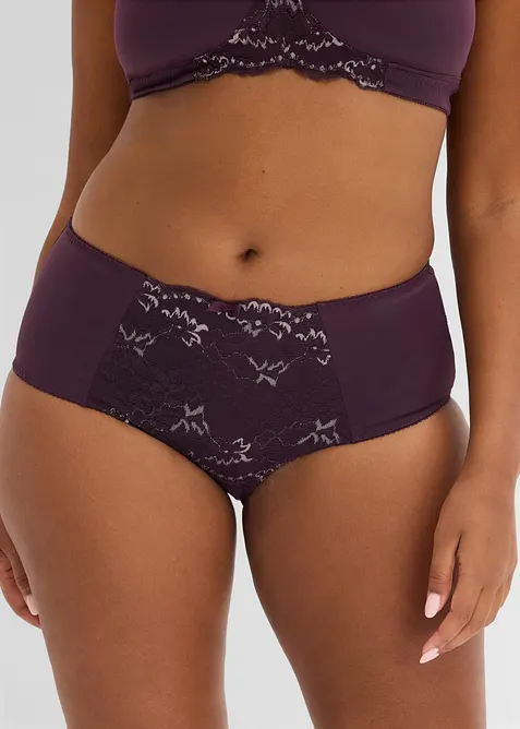 Slip modellante con pizzo delicato, bonprix