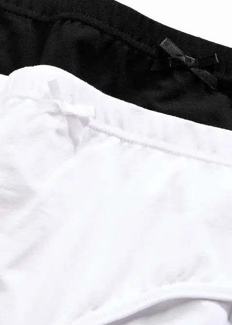 Slip sgambati con cotone (pacco da 6), bonprix