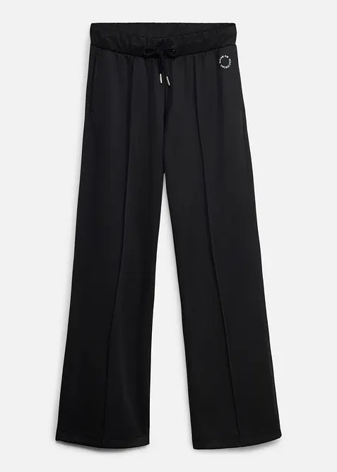 Pantaloni sportivi con piega cucita, ad asciugatura rapida, bonprix