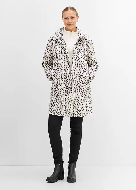Cappotto pr&eacute;maman e porta beb&egrave; 6 in 1 resistente alle intemperie, con inserto babywearing e giacca in pile rimovibile (set da 4 pezzi)., bonprix