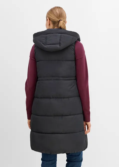Gilet pr&eacute;maman lungo 3 in 1 con inserto babywearing (set 2 pezzi), bonprix