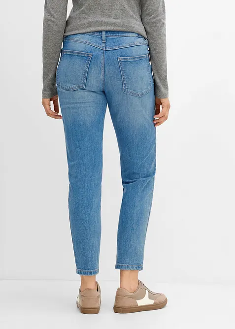 Mom jeans pr&eacute;maman 2 in 1 per la gravidanza e oltre, cropped, bonprix