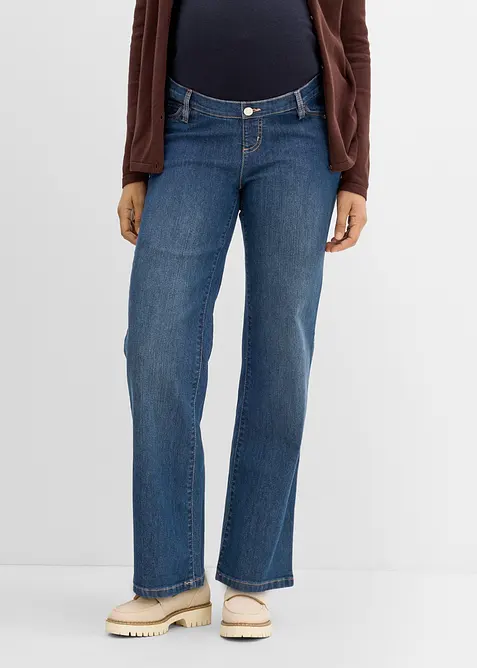 Jeans pr&eacute;maman con cotone biologico, loose fit, bonprix