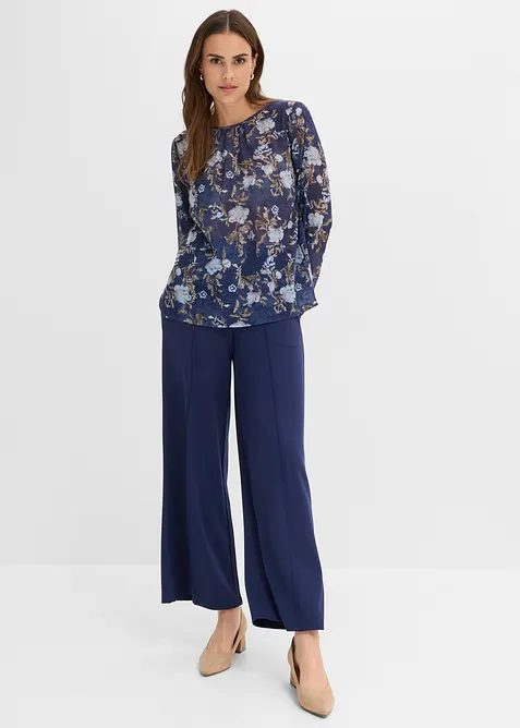 Tunica in chiffon trasparente, bonprix
