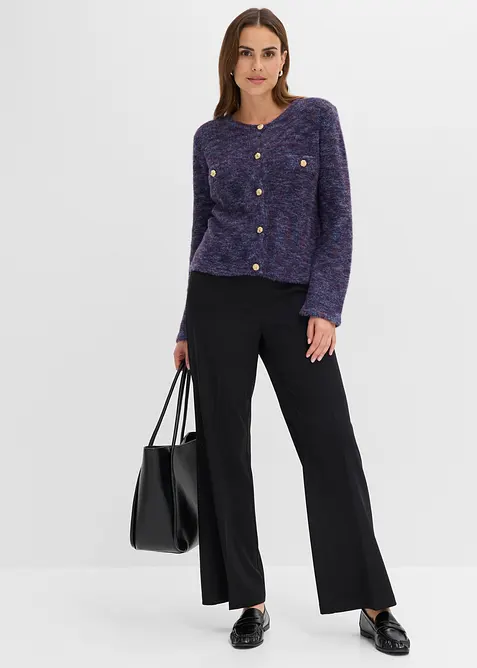Cardigan con filato ad effetto, bonprix