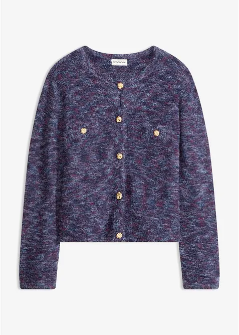 Cardigan con filato ad effetto, bonprix