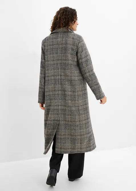 Cappotto con motivo a quadri, bonprix
