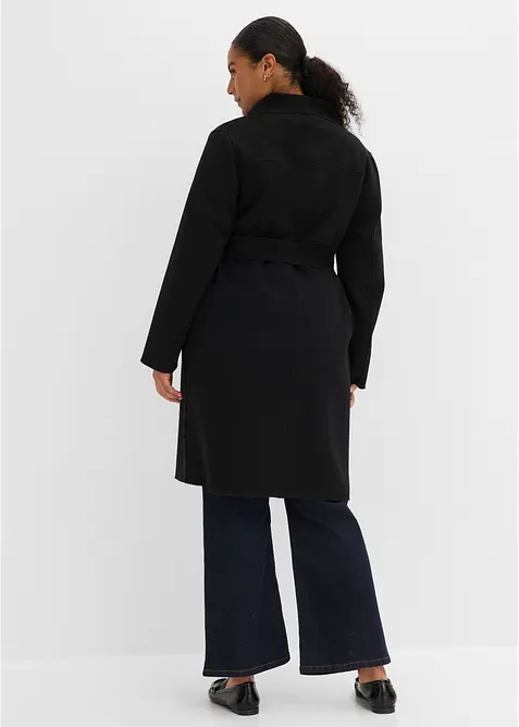 Cappotto con cintura da annodare, bonprix