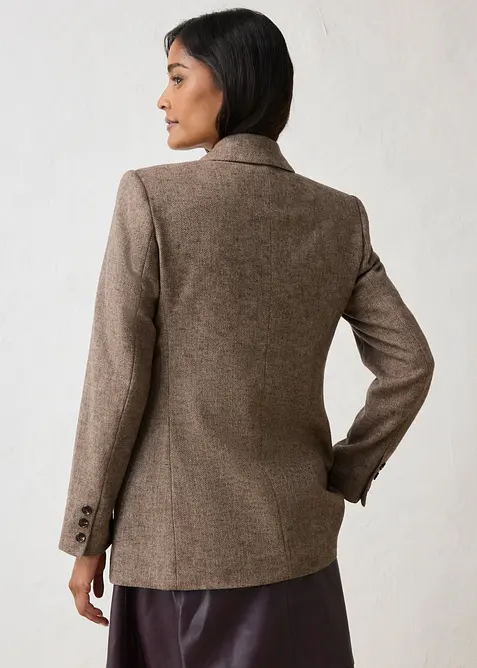 Blazer con percentuale di morbida lana, bonprix