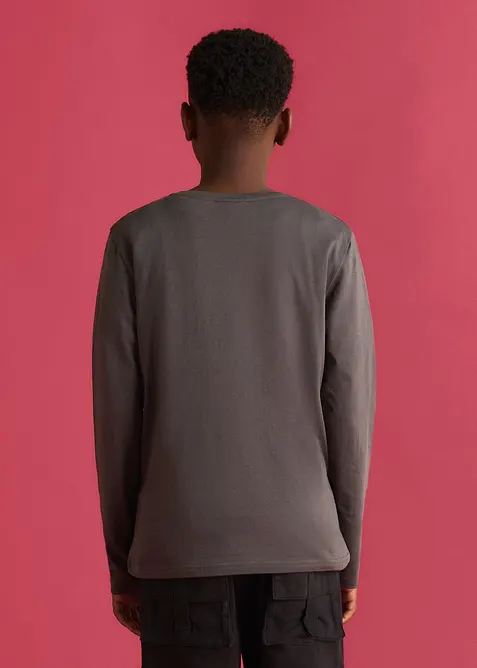 Maglia a maniche lunghe in cotone biologico morbido (pacco da 2), bonprix