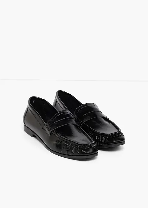 Mocassini con arricciatura, bonprix