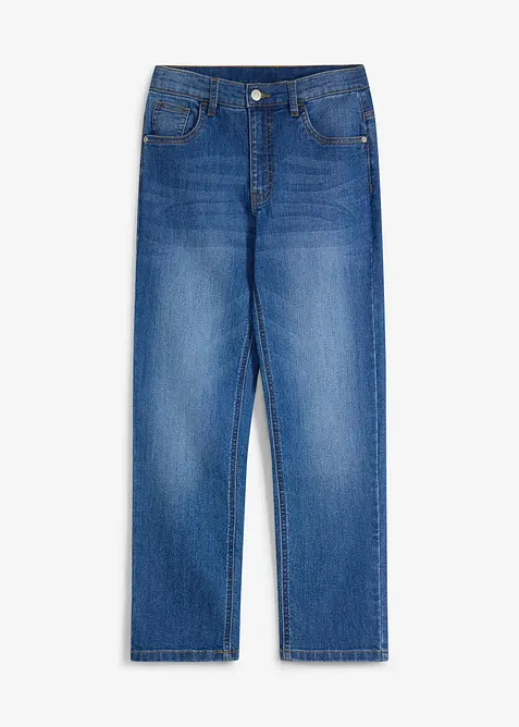 Jeans elasticizzati con vita regolabile, regular fit straight, bonprix