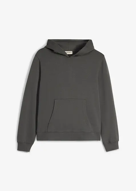 Felpa con cappuccio in morbido cotone biologico, bonprix