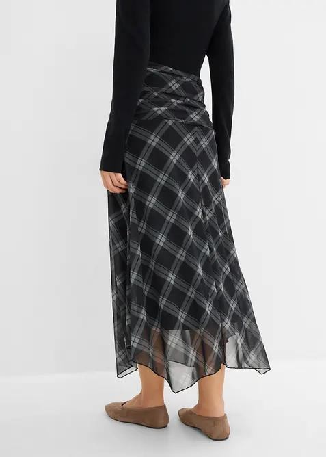 Gonna in jersey di mesh fine, bonprix