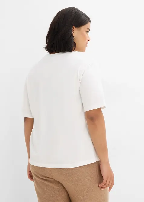 T-shirt in puro cotone biologico, bonprix