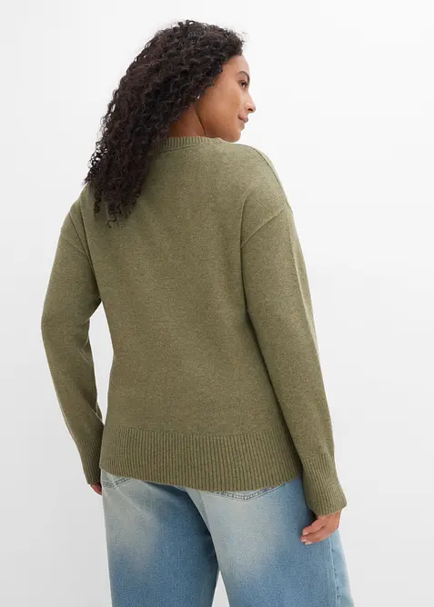 Maglione in misto viscosa, bonprix