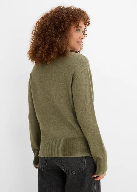 Maglione in misto viscosa, bonprix